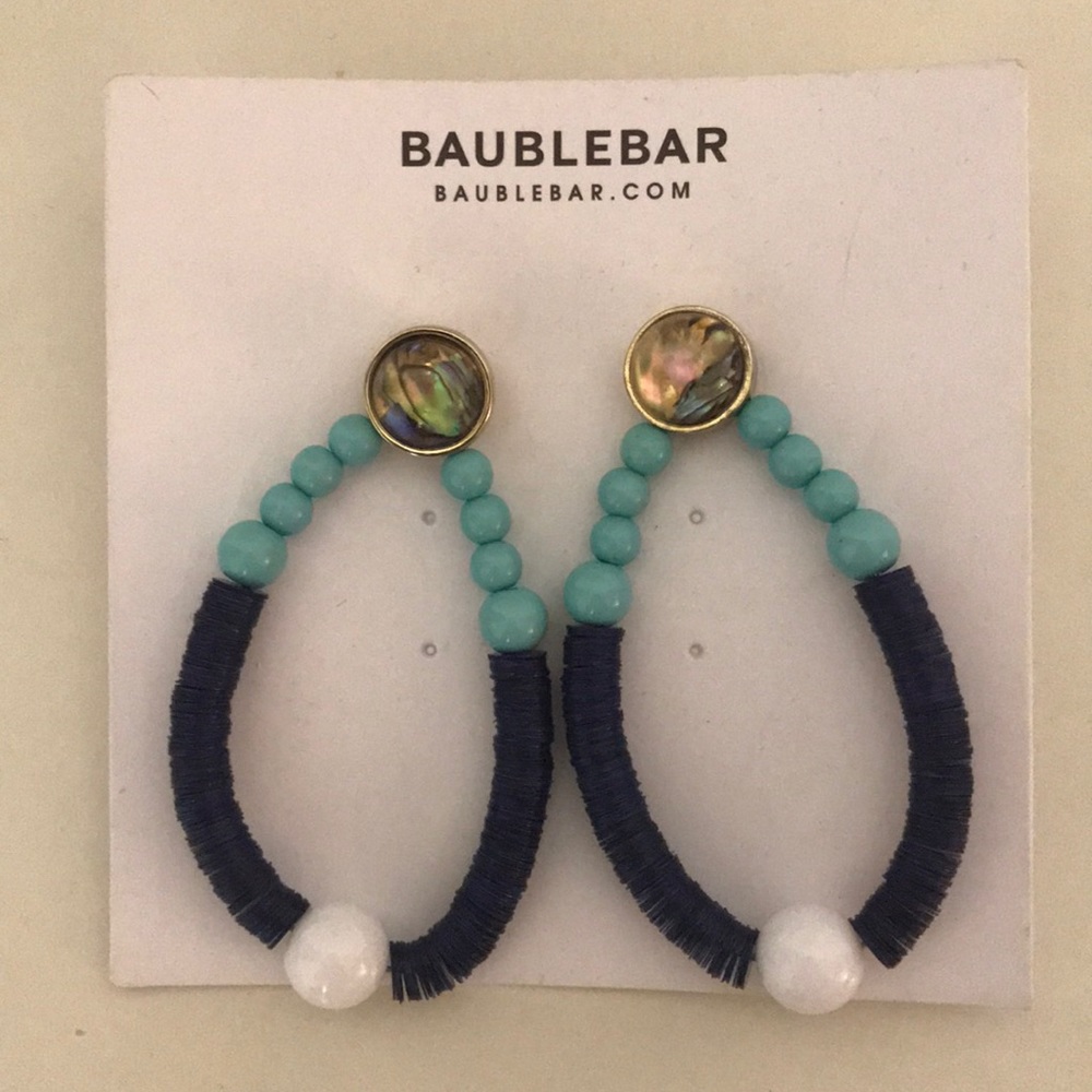 Bauble Bar statement earrings